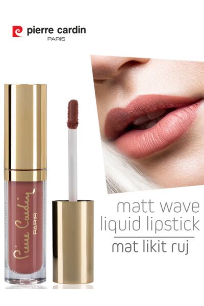 Pierre Cardin Matt Wave Liquid Lipstick – Mat Likit Ruj - Soft Nude