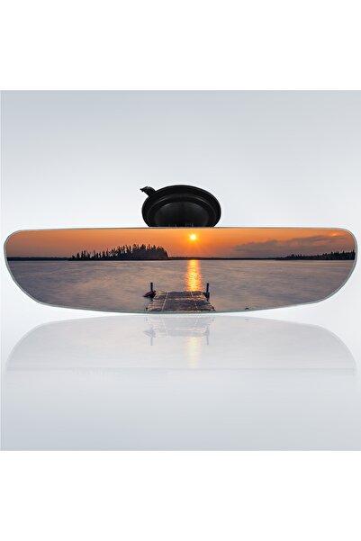 Kiva Ova-6 Vantuzlu Universal Dikiz Aynası 26x6 Cm