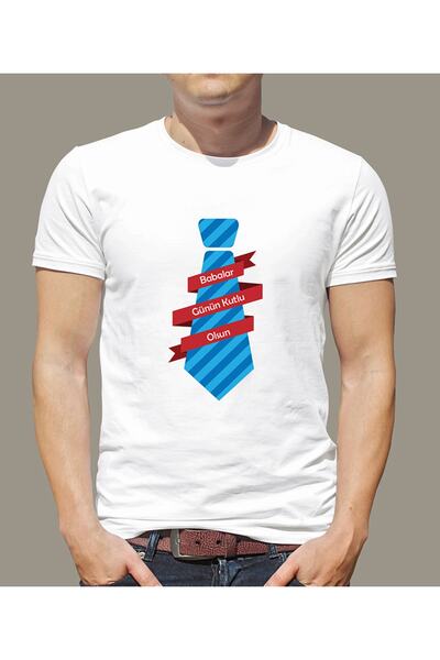 Babalar Günü Kravat T Shirt