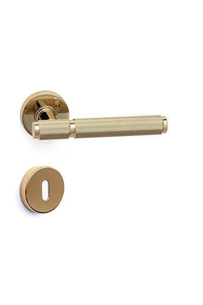 System Pıxar-t Oda Rozetli Altın Renk Oda Kapı Kolu Ha214tro12ngl