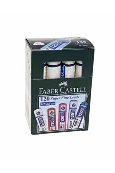 Faber Castell Beyaz Tüp Grip 120’li Min 0,7 2b 60mm (1 Adet 12’li Paket)