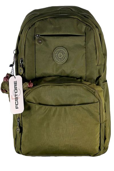 NEMO GROUP Khaki Large Size Backpack Daily Use Clinker Waterproof Travel School Bag with Laptop Compartment