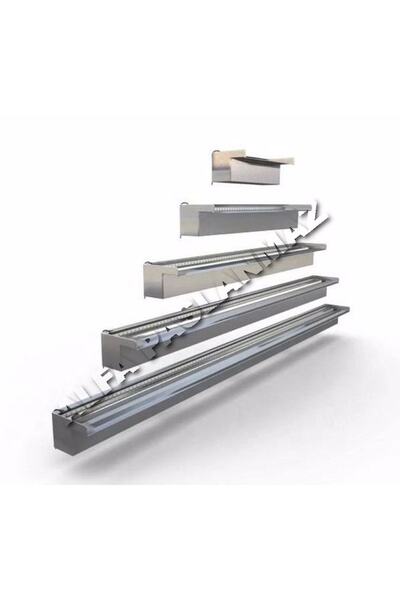 ALFA PASLANMAZ 30 cm Led Işıklı Duvar Su Şelalesi Aısı 304 Kalite Paslanmaz D...