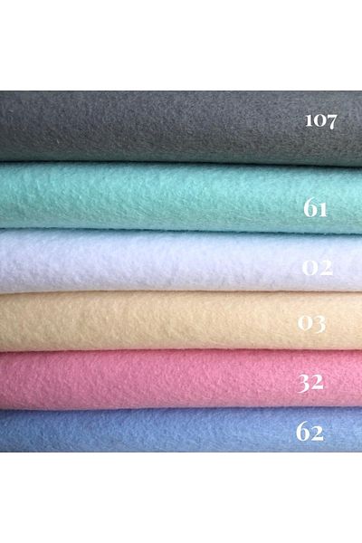 Yumuşakkeçe Thin Soft Felt 100*100 Cm 6 Colors