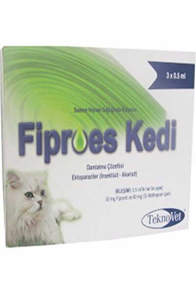 Bayer Fiprs Kedi Damlası 0.5 Ml 3 Pipet