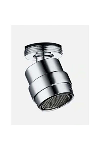 QNİAY Lüx Oynar Başlıklı Dış Dişli Perlatör Mutfak Lavabo Başlığı 360 Derece Döner Musluk Ucu Tasarruflu