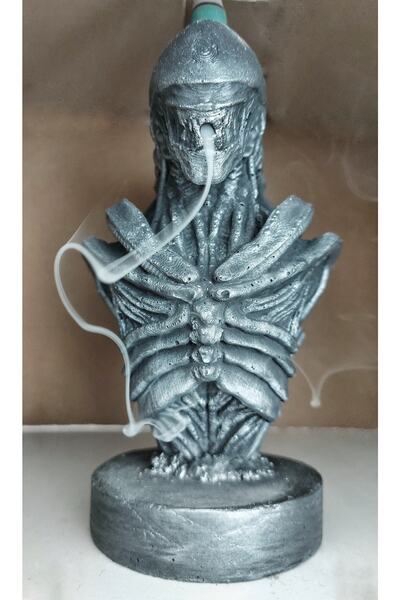Ard.Art Alien Xenomorph Biblo Tütsülük Geri Akış Tütsü Bust Figür Agır Sert