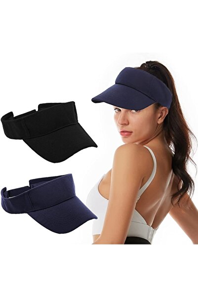 Açık Butik Unisex Uv Protective Sports Beach Visor Σετ καπέλων 2 τεμαχίων