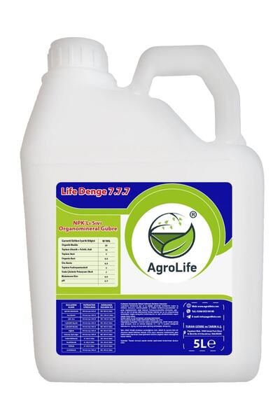 agrolife Argesol Tarım Npk'lı Sıvı Organomineral Gübre