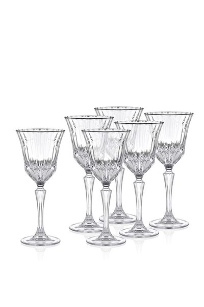 Bernardo 6-Piece Footed Water Glass 280 ml RCR-ADAGIO-01