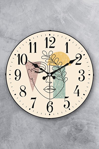 EMORES Διακοσμητικό ρολόι τοίχου 36 cm Real Bombe Glass Acar Seconds Silent M...