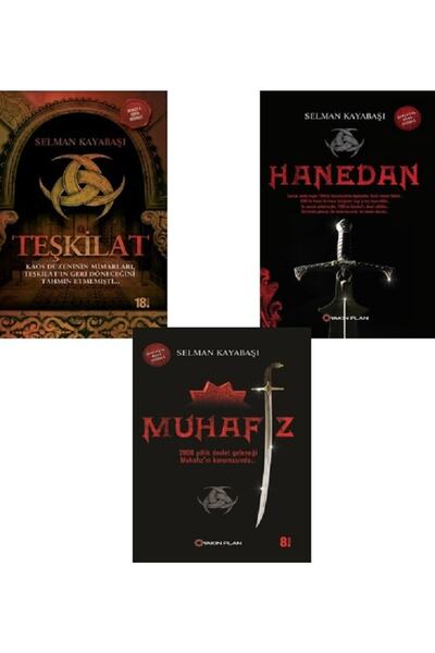 Yakın Plan Yayınları Teşkilat - Muhafız - Hanedan ( Teşkilat Serisi )/ 3 Kita...