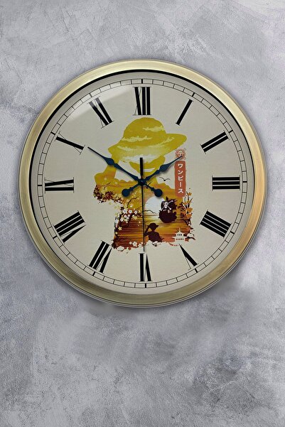 Kasva Concept هدية ساعة حائط معدنية مزخرفة مقاس 40 سم