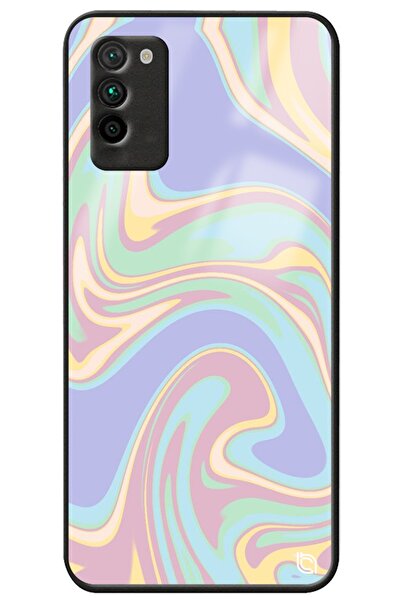 WANNA PROTECT Samsung Galaxy S20 Fe Girdap Premium Desenli Glossy Telefon Kılıfı