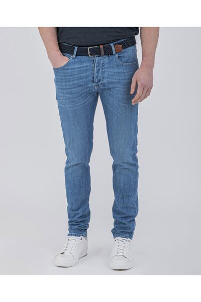 PAUL&SHARK جينز ريد ريفيت 5 جيوب للرجال