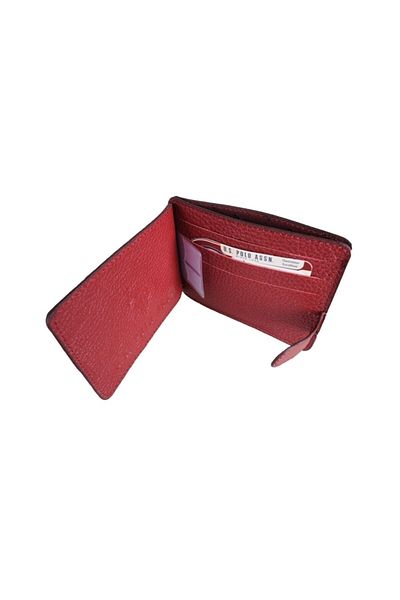 U.S. Polo Assn. Men's Claret Red Wallet - Aks.u.s.cuz7600