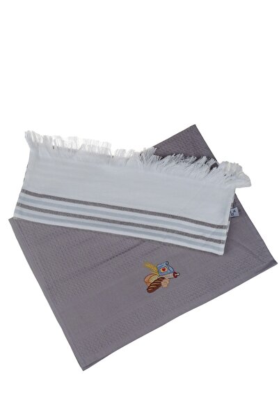 Bambum Home Sole - Set za sušenje od 2 delova, sivi