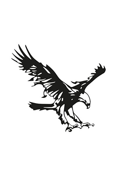 MegaSticker Uçan Kartal Oto Sticker, Motorsiklet Sticker, Kask Sticker 16 X 1...