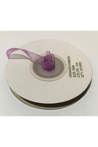 Öztürk Κορδέλα Οργάντζα (οργάντζα) 6mmx25μέτρα 1 Τεμ.