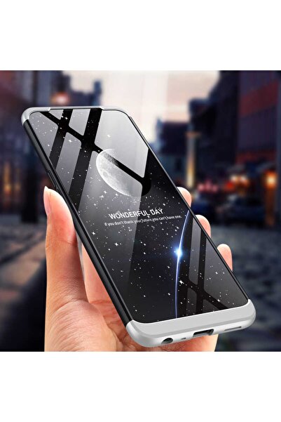 OPPO A54 Uyumlu Double Dip 360 Protective Silikon Kılıf