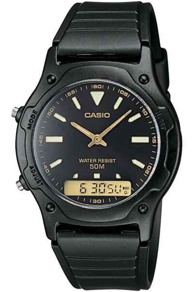 Casio ساعة يد رجالية Aw-49He-1Avdf