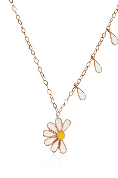 LOTUS JW Papatya Kolye - 925 Ayar Gümüş Kolye