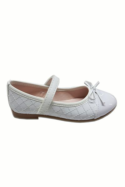 welissa Balerina albă matlasată pentru fete