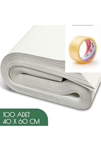 Mçb Group 40x60 Tabak - Bardak Eşya Sarma Taşıma Taşınma Paketleme Kağıdı 100...