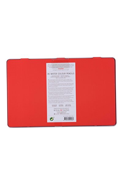 Bruynzeel Expression Aquarelle : Dry-water Colour Pencil Set : 36 Colors (metal Box)