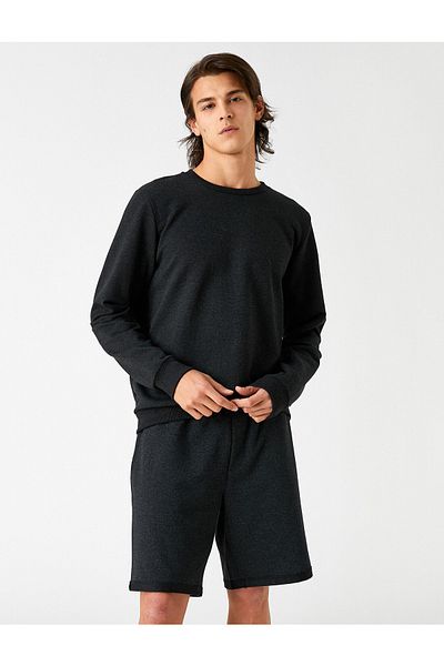 Koton Φούτερ Crew Neck - Βασικό μοντέλο