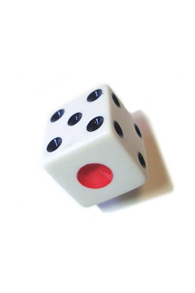 Brand House 1 Çift Kemik Tavla Zarı 8mm