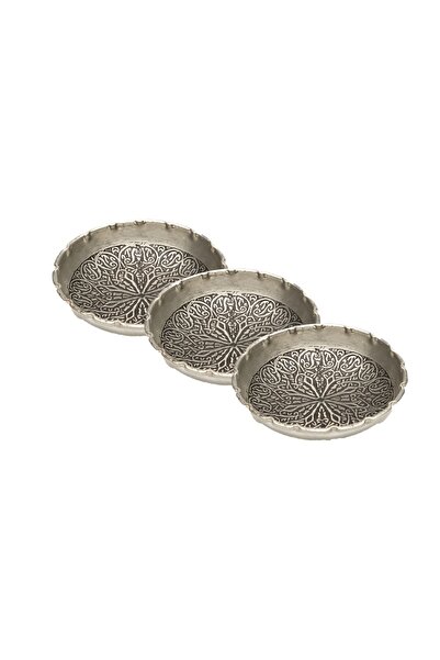 DMT COPPER HOME Gaziantep Bakır Çerezlik Seti Kuruyemiş 3 'lü Set(10CM X 2,5CM)