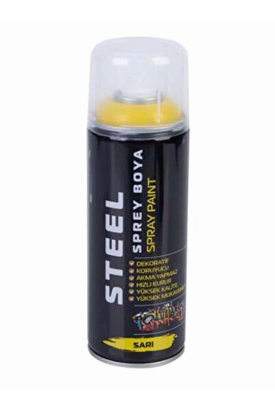 STEEL Sprey Boya 400ml Sarı St-0529 0529 4909