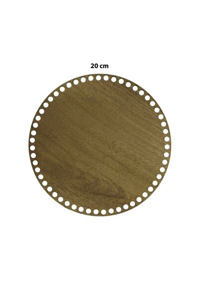 Ahşap Sepet Tabanı 20cm Açık Meşe Çift Yüz 3mm Mdf