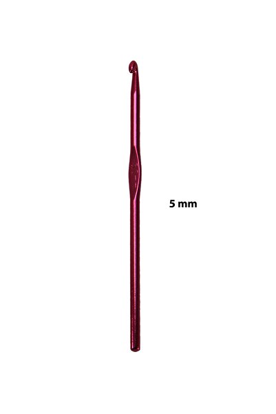 aladepo Metal Croșetat Lână Bumbac Pieptănat Macrame Tricot Nr.: 5 Mm (15CM)