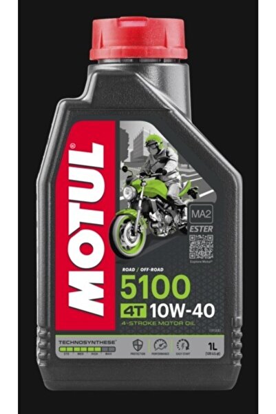 Motul 5100 10w40 Yarı Sentetik Motosiklet Yağı 1 Litre