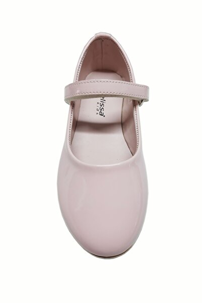 welissa Patent Leather Powder Girl's Ballerinas