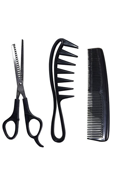 Alsun Set foarfece și pieptene 3 piese