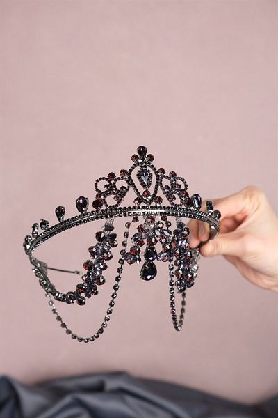 Hobigram إكسسوار للشعر Hurrem Bridal Henna Crown – تصميم خاص، إكسسوار، إنتاج عالي الجودة، طراز مثير للنظر – Ge
