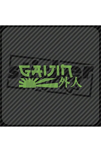 Sticker Works ملصق Gaijin للزجاج الأمامي
