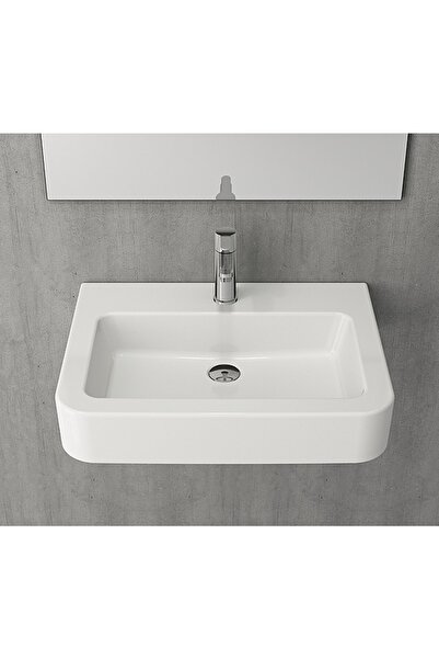 Bocchi Parma Lavabo 65 Cm Parlak Beyaz 1123-001-0126