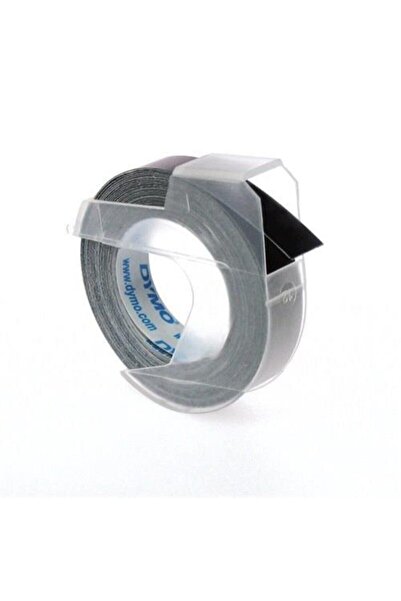Dymo 3D Kabartma Şerit 9MMX3M Siyah S0898130 (10 Lu Paket)