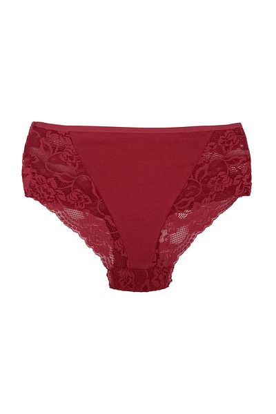 Zena Burgundy Lace Women's Panties