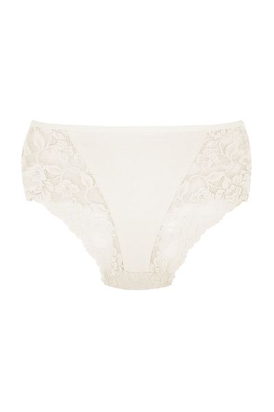 Zena Ecru Lace Plus Size Women's Panties