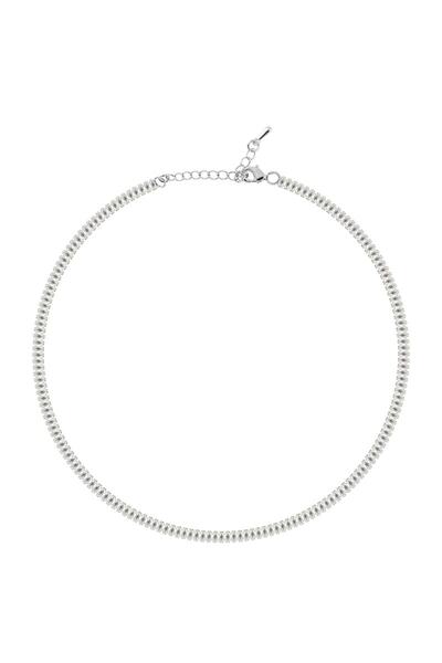 Merano Design 4mm Beyaz Baget Choker