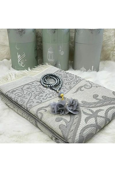 Ebrar Çeyiz Prayer Rug Rosary Set Boxed