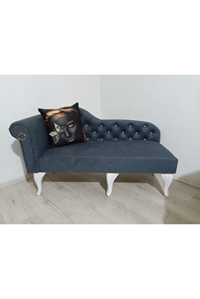 GNY TİCARET Antrasit Koltuk Puf Bench