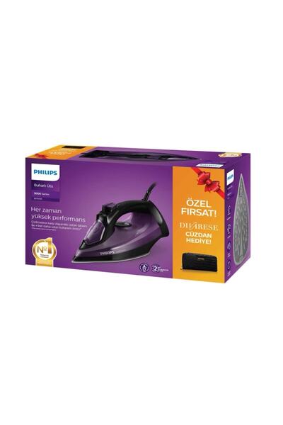Philips Buharlı Ütü - Steam Glide Plus / Steam Iron - X 5000 Serisi + Hediyeli