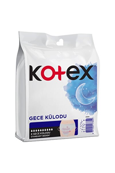 Kotex Hijyenik Gece Külodu 2li