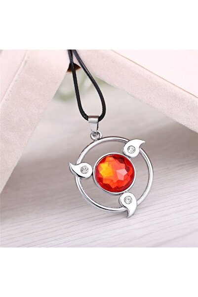 Acousticworld Anime Naruto Round Eyes Wheels Kolye Aksesuar Şık Hediyelik Süs...